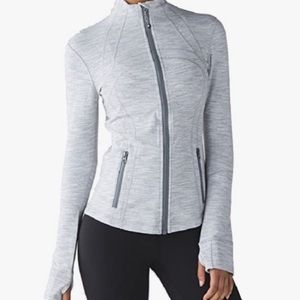 Lululemon Define Jacket Wee Are from Space Ice Grey Alpine White Womens 10